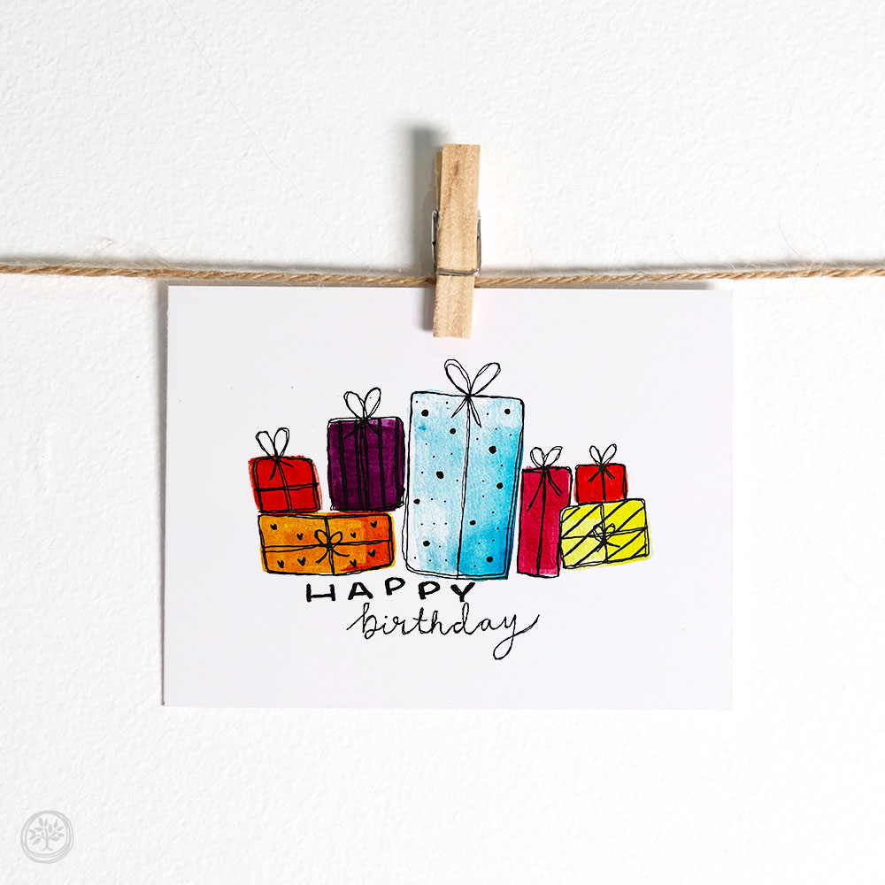 Birthday Candles Note Card Pack